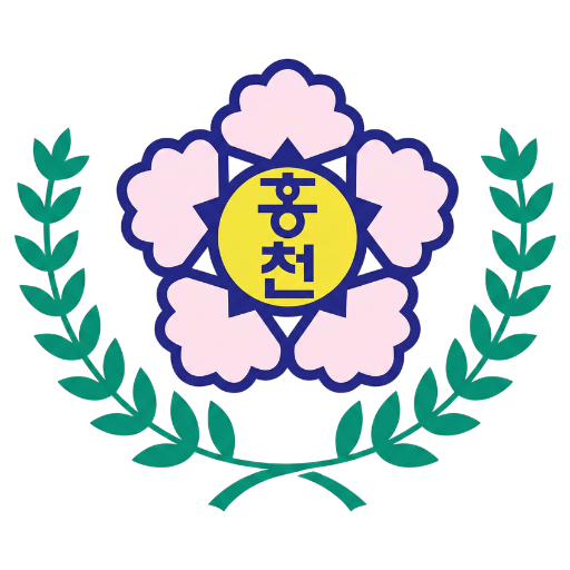 홍천초등학교 로고